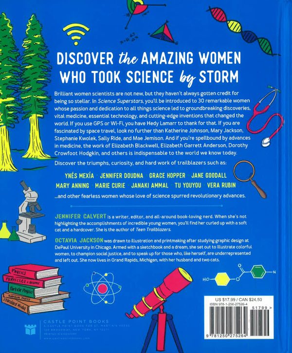 Science Superstars: 30 Brilliant Women Who Changed The World For Discount