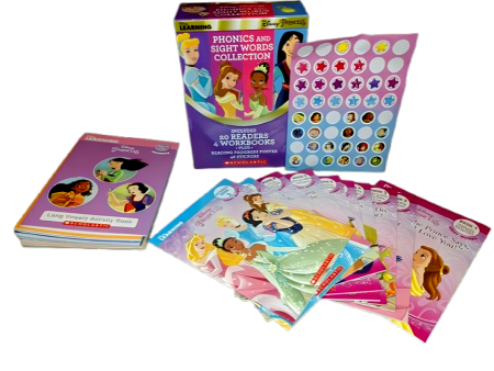 Disney Learning: Disney Princess Phonics And Sight Words Collection Hot on Sale