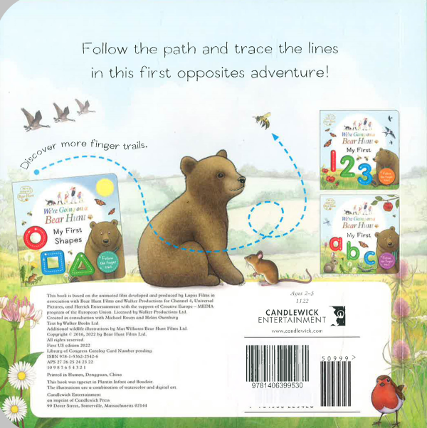 We re Going On A Bear Hunt: My First Opposites on Sale