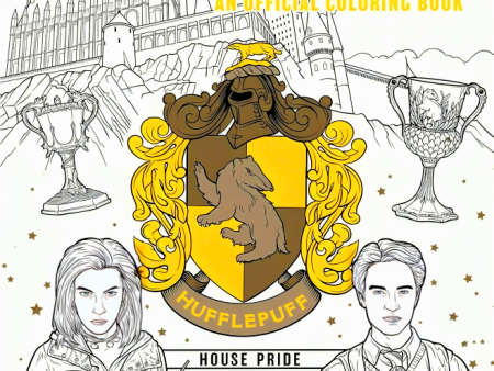 Harry Potter: Hufflepuff House Pride: The Official Coloring Book Discount