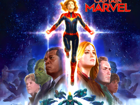 Marvel s Captain Marvel: The Art Of The Movie Slipcase Supply