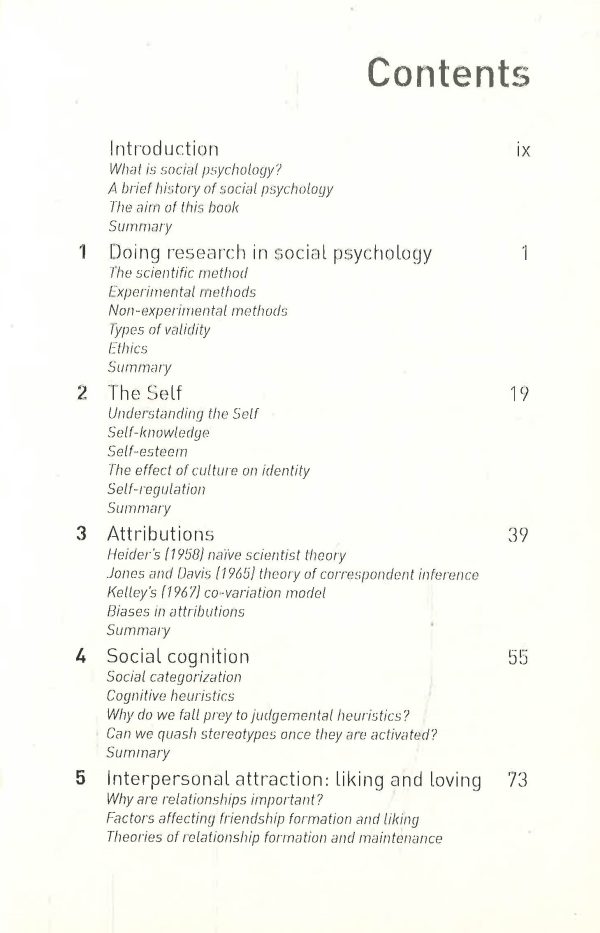 Social Psychology: A Complete Introduction For Sale