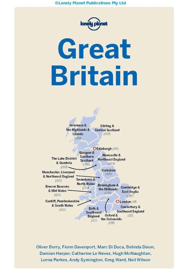 Lonely Planet Great Britain 13 For Sale