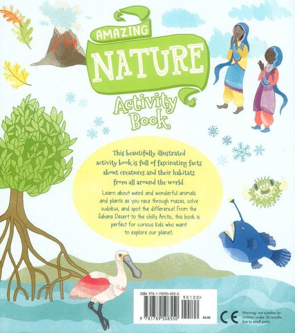 Amazing Nature Activity Book Hot on Sale