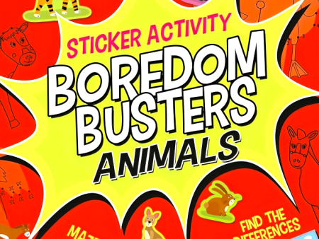 Boredom Busters: Animals Sticker Activity Supply