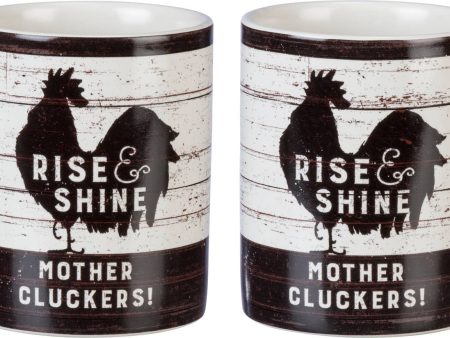 Primitives by Kathy - Rise & Shine Mother Cluckers Mug Cheap