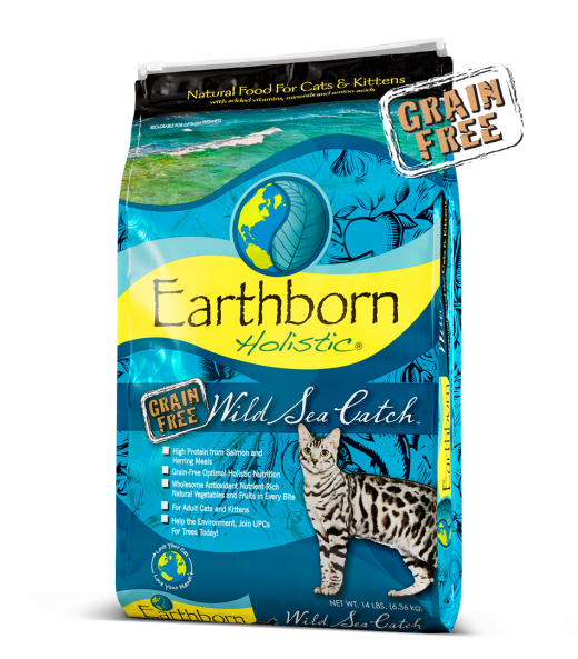 Earthborn Holistic® Wild Sea Catch™ Grain-Free Cat Food Multi Sizes Discount