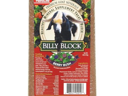 Goat Mineral Block Berry Bush 4 lb For Cheap