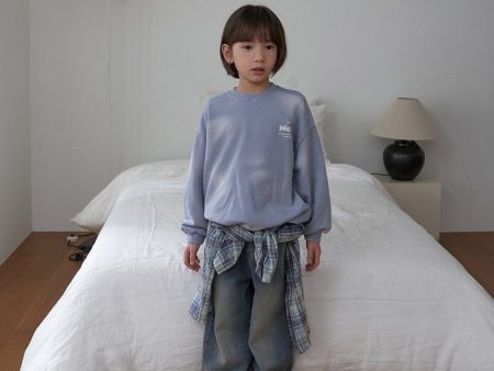 ［growb］Brush denim pants (kids   junior) Discount