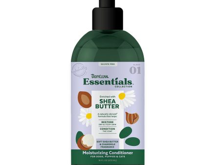 TropiClean Essentials Shea Butter Conditioner for Dogs 16 oz Cheap