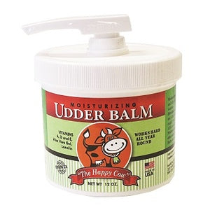 Happy Cow Moisturizing Udder Balm 12-oz Pump Lid Jar Online now