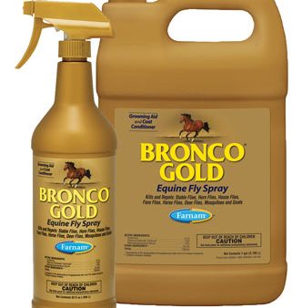 Bronco Gold Fly Spray Various Sizes Discount