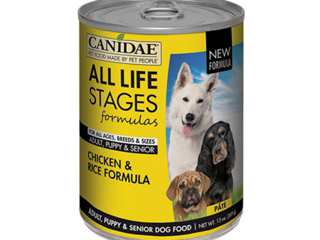 Canidae All Life Stages Chicken & Rice Wet Dog Food Can, 13-oz Online Sale