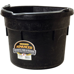 RUBBER FLAT BACK BUCKET 18 QT Fashion