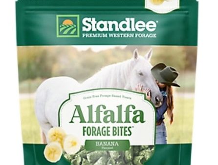 Standlee Alfalfa Forage Bites Banana Flavored , 5 lb bag Online Hot Sale