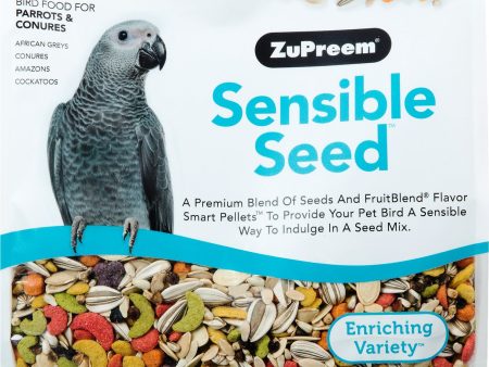 ZuPreem Sensible Seed Enriching Variety Parrots & Conures Bird Food, 2-lb Online