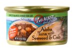 Evanger s Against The Grain Aloha Tuna with Seaweed & Crab Cat Food Cheap