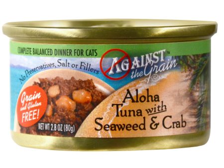 Evanger s Against The Grain Aloha Tuna with Seaweed & Crab Cat Food Cheap