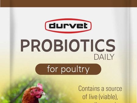 Durvet Probiotics Poultry Supplement, 3 grams Online