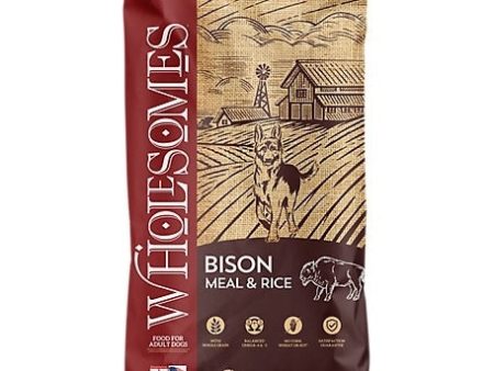 Wholesomes Bison Meal & Rice 35 lb bag Sale