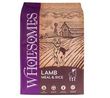 Wholesomes with Lamb Meal & Rice Formula Dry Dog Food, 40-lb *REWARDS PROGRAM Fashion