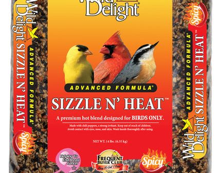 Wild Delight Sizzle N’ Heat Wild Bird Food, 14-lb Online Sale