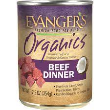 Evanger s Organics Beef Dinner for Dogs 12.5 oz on Sale