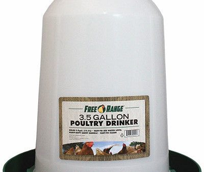 Free Range Poultry Chicken Waterer 3.5 Gallon Online now