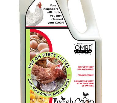 Absorbent Fresh Coop Odor Control for Backyard Chickens 7 pounds Discount