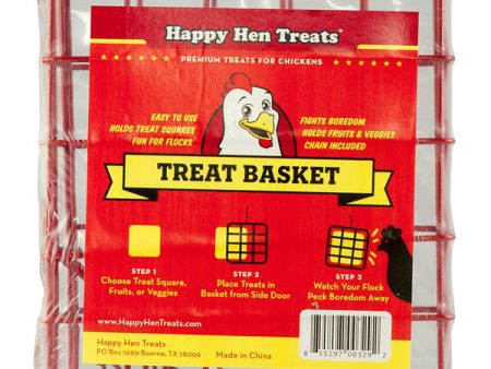 Happy Hen Treats Square Treat Basket for Chickens For Sale