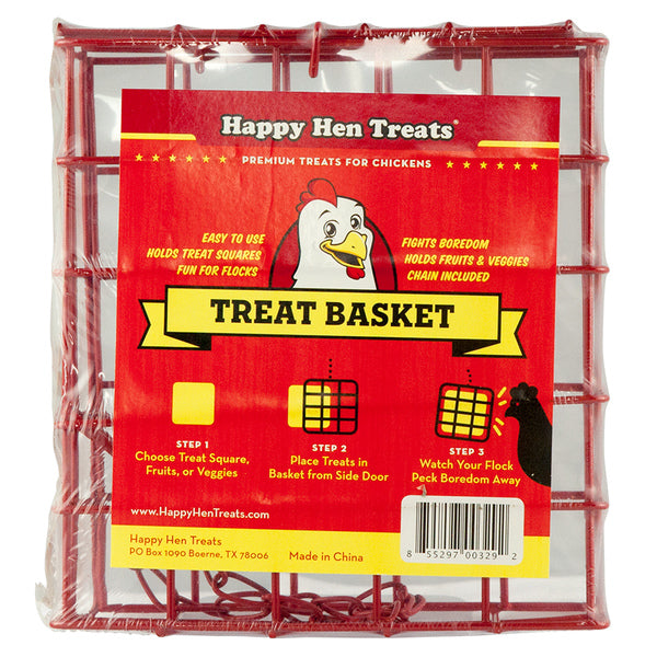 Happy Hen Treats Square Treat Basket for Chickens For Sale