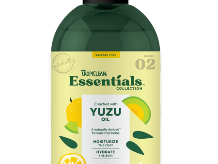 TropiClean Essentials Yuzu Fruit Shampoo for Dogs 16 oz For Cheap