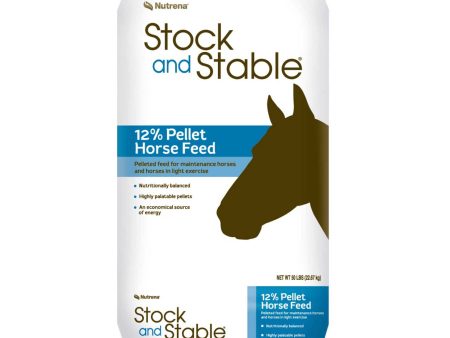 Stable & Stable 12% multi-species Pellet 50 lb For Cheap