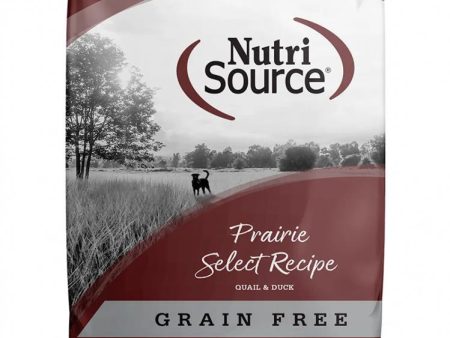 Nutrisource Grain Free Prairie Select Dog 26 lb For Sale