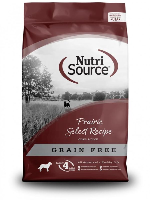 Nutrisource Grain Free Prairie Select Dog 26 lb For Sale