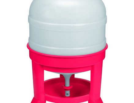 Miller Plastic Dome Poultry Waterer 8 Gallon (Red) Fashion