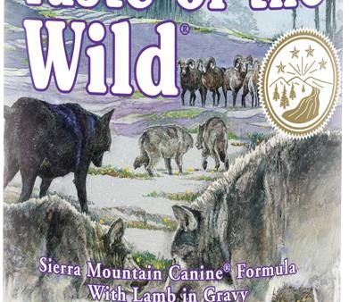 Taste of the Wild Sierra Mountain Can Dog 12   13.2 oz Cheap