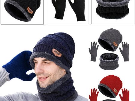 Cozy Winter Hat, Scarf & Gloves Set (3pcs) Supply