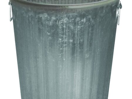 Galv Garbage can w lid 20gal Online Sale