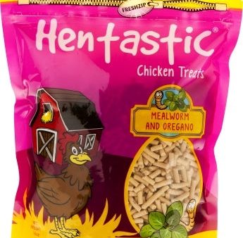 Hentastic Mealworms & Oregano Pellets 16oz Ziplock Bag Online Hot Sale