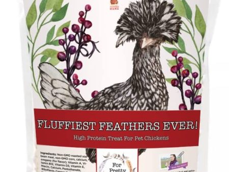 Fluffiest Feathers Ever High Protein Treat for Chickens 2 lb For Sale