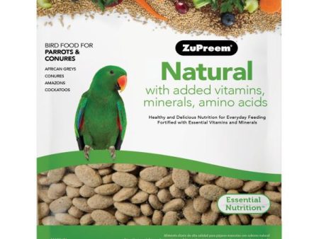 ZuPreem Natural Medium Large Bird Online now