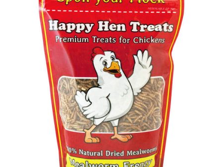 Happy Hen Treats Mealworm Frenzy Treats for Chickens 10-oz Sale