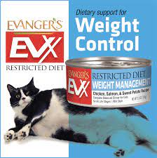 Evangers EVX Restricted Diet Weight Management Chicken, Salmon & Sweet Potato Cat Food CASE 24 Online