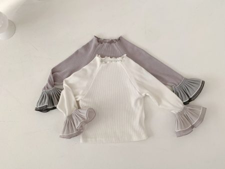 ［bebe holic］Double frill tops on Sale