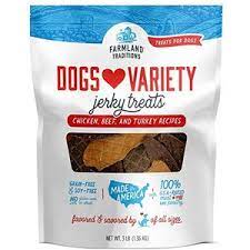 Farmland Variety Jerky Treats 3# Discount