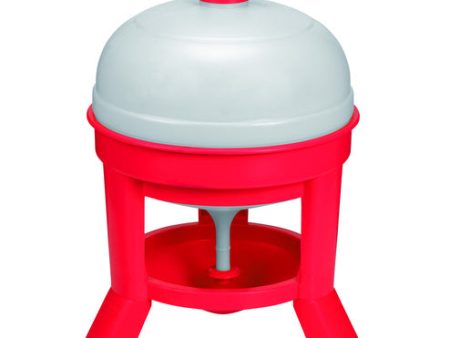 Miller Plastic Dome Poultry Waterer 5 Gallon (Red) Online