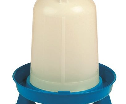 Miller Double-Tuf Poultry Waterer w Legs 1 gal Supply