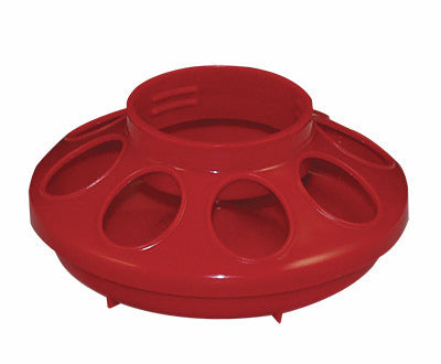 1 Quart Poultry Feeder Base Chicken Chick Feeder Multi color Cheap