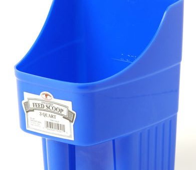 Miller Little Giant Plastic Feed Scoop 3 qt For Sale